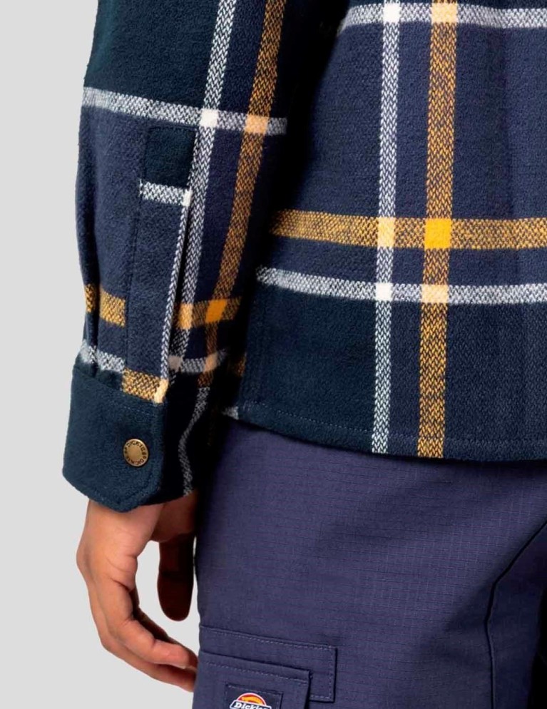 Camisa DICKIES nimmons ls camisa navy blue